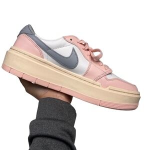 Nike Air Jordan 1 Elevate Low Womens Size 8.5 Shoes Pink Platform DH7004-600